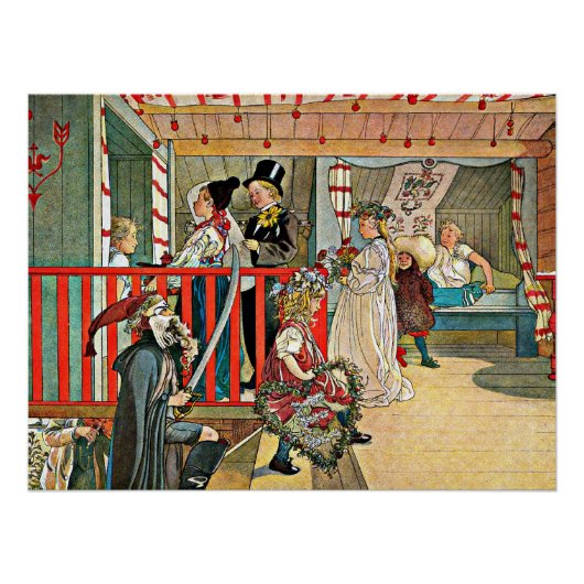 カール・ラーション - 祝祭日 ポスター (正面)