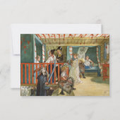 カール・ラーソンによるお祝いの日 サンキューカード (正面)