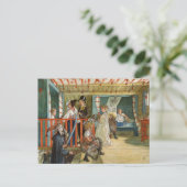 カール・ラーソンによるお祝いの日 シーズンポストカード (スタンド正面)