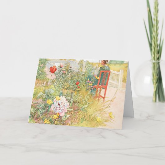 カール·ラーソンの夏 カード (正面)