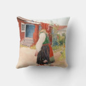 カール・ラーソンアウトサイドザファルンホームスウェーデン クッション (裏面)