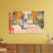 カール・ラーソンザキッチン キャンバスプリント (インサイチュ (リビング))