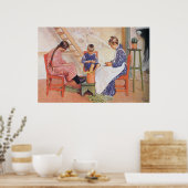 カール・ラーソン彼らはエンドウ豆の水の色のポスターを隠した ポスター (キッチン)