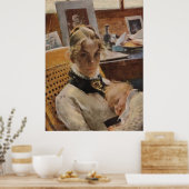 カール・ラーソン親子 ポスター (キッチン)