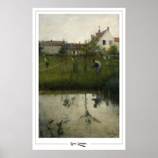 カール・ラーソン ゼディグンアート ポスター #350 (正面)