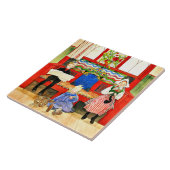 カール・ラーソン – パパ、ママ、子供、アー素晴らしト タイル (側面)