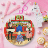 カール・ラーソン – パパ、ママ、子供、アー素晴らしト ペーパープレート (パーティー)