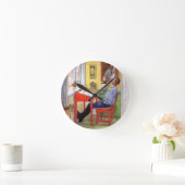 カール·ラーソン-リアリスト·ペインター ラウンド壁時計 (ホーム)