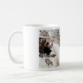 カール·ラーソン·露天画家冬のモチーフ コーヒーマグカップ (左)