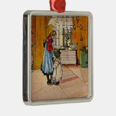 『カール・ラ絵画ーソンの台所』 メタルオーナメント (右)