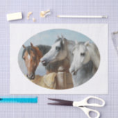 カール・リチェルト |ウマ 薄葉紙 (クラフト)