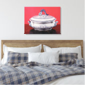 カール・リンネウス属の野菜料理 キャンバスプリント (インサイチュ (寝室))