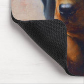 カール・レイチェルトによる若いダシュント マウスパッド (コーナー)