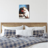 カール・レイチェルト騎馬王チャールズの少女 キャンバスプリント (インサイチュ (寝室))