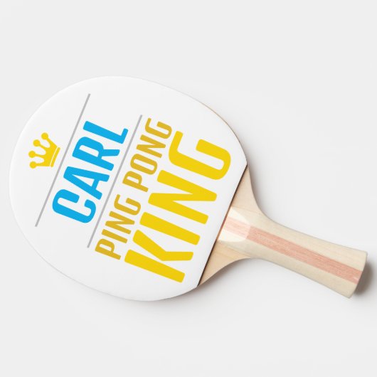 カール 卓球ラケット (横)