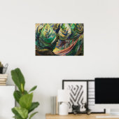 カール – 松の間の道1930 ポスター (ホームオフィス)