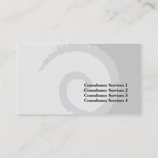 カール（紫）名刺 名刺 (裏面)