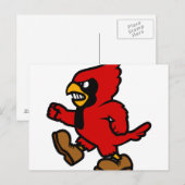 カール（鳥）ショウジョウコウカンチョウ ポストカード (正面/裏面)