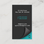 カール#204 名刺 (裏面)