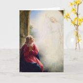 カールBlochの告知 カード (黄色い花)