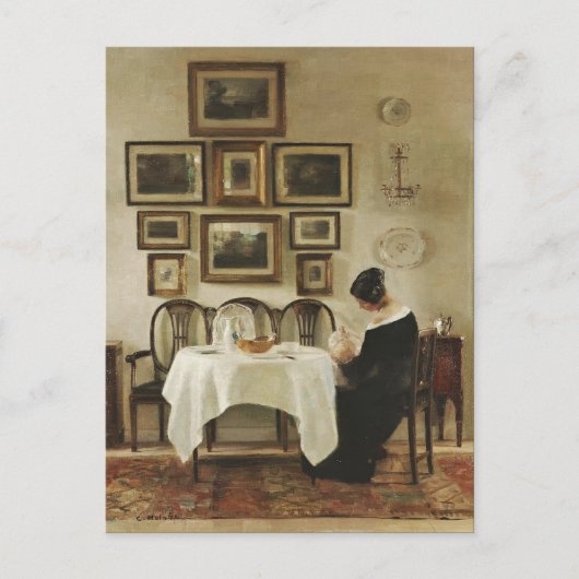 カールHolsoe母と子CC0570ポストカード ポストカード (正面)