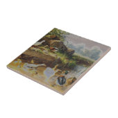 カールJutz -小川のアヒル(変更される) タイル (側面)