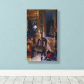 カールLarssonヴィンテージザトイズコーナー キャンバスプリント (インサイチュ (ウッドフロア))