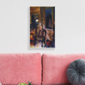 カールLarssonヴィンテージザトイズコーナー キャンバスプリント (インサイチュ (リビング))