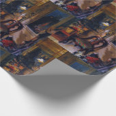 カールLarssonヴィンテージザトイズコーナー ラッピングペーパー (角)