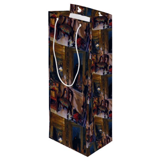 カールLarssonヴィンテージザトイズコーナー ワインギフトバッグ (裏面アングル)