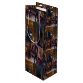 カールLarssonヴィンテージザトイズコーナー ワインギフトバッグ (正面アングル)