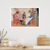 カールLarsson彼らはPeasファインアートプリント ポスター (キッチン)