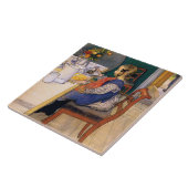 カールLarsson Aレイトライザーズ悲惨な朝食 タイル (側面)