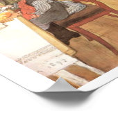 カールLarsson Aレイトライザーズ悲惨な朝食 ポスター (角)