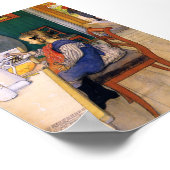 カールLarsson Aレイトライザーズ悲惨な朝食 ポスター (角)