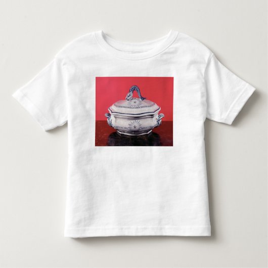 カールLinnaeusに属する野菜皿 トドラーTシャツ (正面)