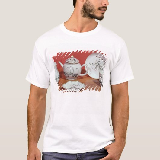 カールLinnaeusに示される茶サービス Tシャツ (正面)