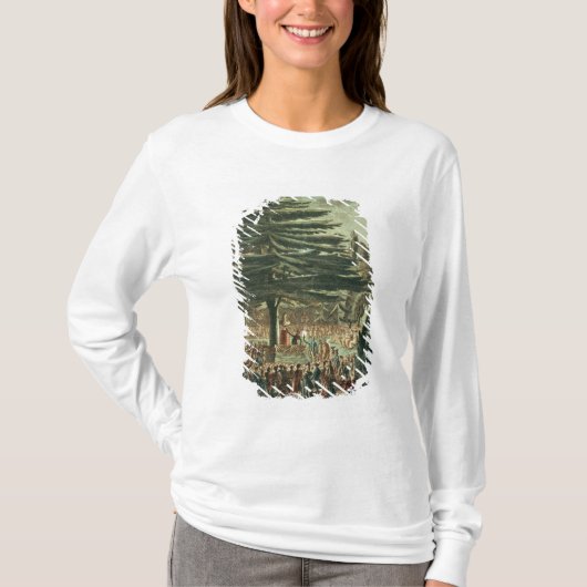 カールLinnaeusのバストの就任式 Tシャツ (正面)