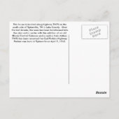 カールPerkins Boyhood Home-Tiptonville, TNポストカード ポストカード (裏面)