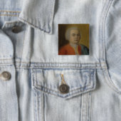 カールPhilippエマニュエルBach、c.1733 缶バッジ (インサイチュ)