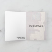 カールSpitzweg著こじきのミュージシャン カード (内部)