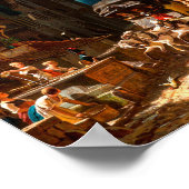 カールSpitzweg - Ankunft der Postkutsche 1859 ポスター (角)