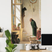 カールSpitzweg - Der Kaktusliebhaber – ドイツ ポスター (ホームオフィス)