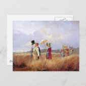 カールSpitzweg - The Sunday Walk ポストカード (正面/裏面)