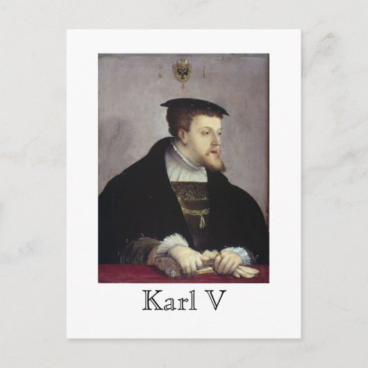 カールV ポストカード (正面)