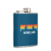 カーレイクバージニアノースカロライナ州カヌー フラスク (右)