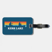 カーレイクバージニアノースカロライナ州カヌー ラゲッジタグ (裏面横)