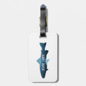 カーレイクバージニアノースカロライナ魚 ラゲッジタグ (裏面縦)