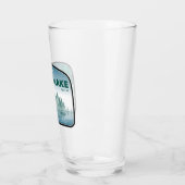 カーレイクバージニアノースカロライナ鹿 タンブラーグラス (左)