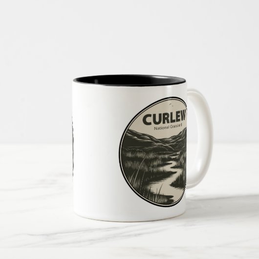 カーレウ国家草原アイダホ川 ツートーンマグカップ (正面右)